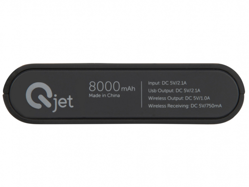 Беспроводной внешний аккумулятор с док-станцией «Force», 8000 mAh
