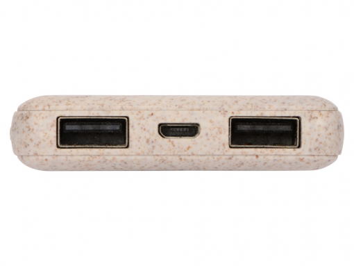 Внешний аккумулятор «Wheatty» из пшеничной соломы, 5000 mAh