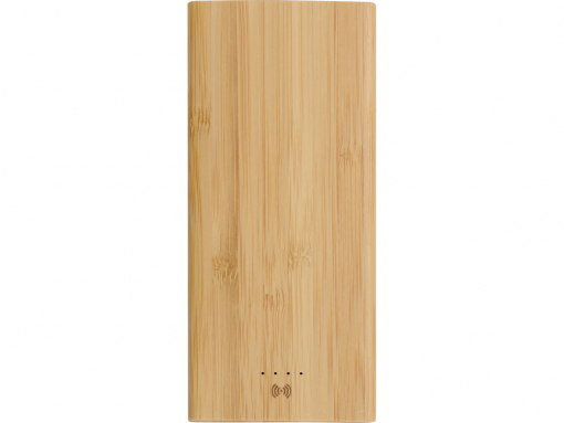 Внешний беспроводной аккумулятор из бамбука «Bamboo Air», 10000 mAh