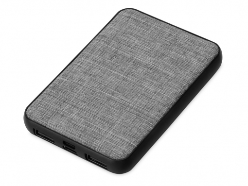 Внешний аккумулятор из rPET «Reborn», 5000 mAh Внешний аккумулятор из rPET «Reborn», 5000 mAh
