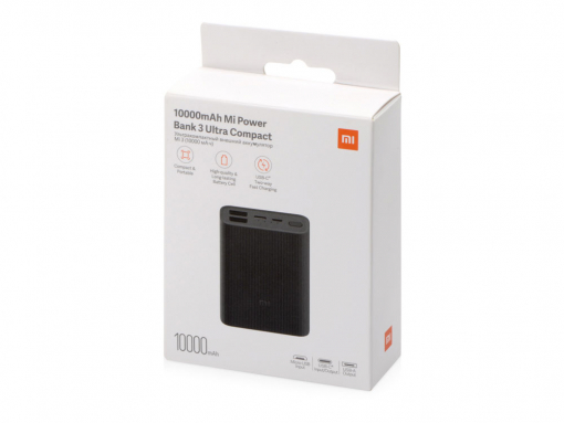 Внешний аккумулятор  «Mi Power Bank 3 Ultra compact», 10000 мАч