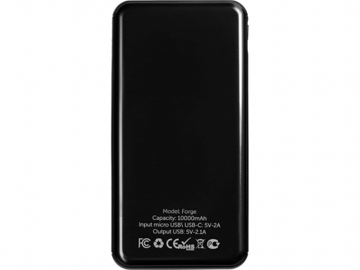 Внешний аккумулятор «Forge», 10000 mAh