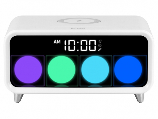 Часы с беспроводным зарядным устройством «Timebox 1» Часы с беспроводным зарядным устройством «Timebox 1»