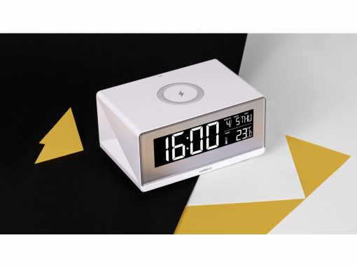 Часы с беспроводным зарядным устройством «Timebox 2» Часы с беспроводным зарядным устройством «Timebox 2»