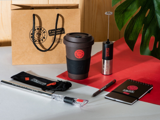 Блокнот «Kaffi S» с обложкой из кофе и пластика Блокнот «Kaffi S» с обложкой из кофе и пластика
