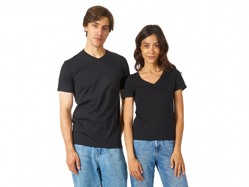 Футболка "Heavy Super Club" мужская с V-образным вырезом