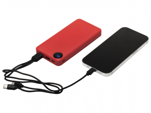 Внешний аккумулятор «Mild», металлик soft-touch, 10 000 mAh Внешний аккумулятор «Mild», металлик soft-touch, 10 000 mAh