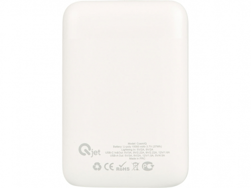 Внешний аккумулятор с быстрой зарядкой QC/PD «CosmIQ», 10000 мАч