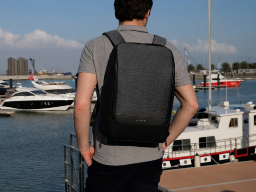 Водостойкий антикражный рюкзак FlexPackPro для ноутбука 15.6" Водостойкий антикражный рюкзак FlexPackPro для ноутбука 15.6"