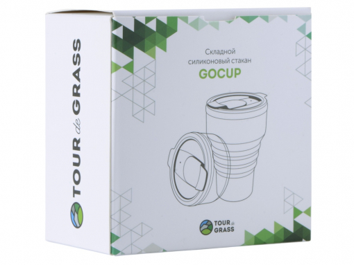 Силиконовый складной стакан «GoCup» Силиконовый складной стакан «GoCup»