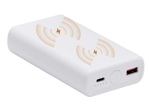 Внешний беспроводной аккумулятор 2-в-1 с функцией зарядки Apple Watch, QC/PD «AtomIQ», 10000 мАч