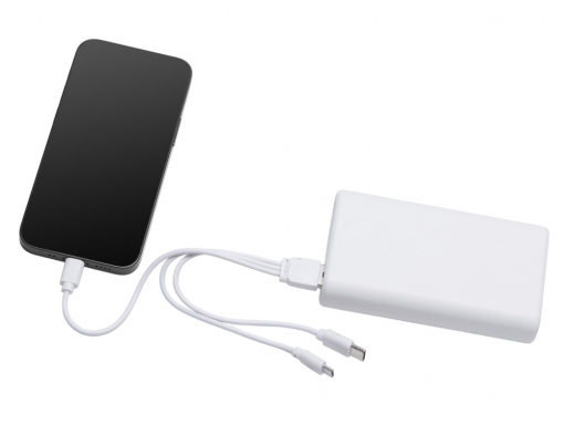 Внешний беспроводной аккумулятор 2-в-1 с функцией зарядки Apple Watch, QC/PD «AtomIQ», 10000 мАч