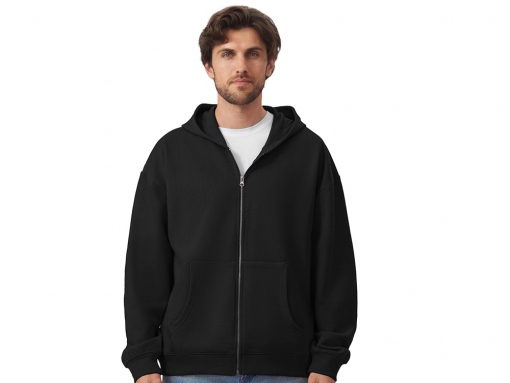 Толстовка оверсайз с капюшоном на молнии «Monaco»