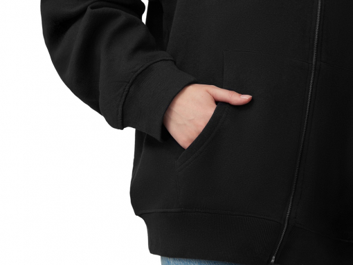 Толстовка оверсайз с капюшоном на молнии «Monaco»