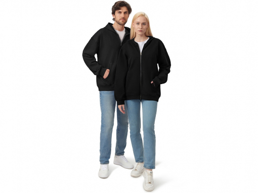 Толстовка оверсайз с капюшоном на молнии «Monaco»