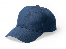 Бейсболка «ISBUD» из переработанной джинсовой ткани Бейсболка «ISBUD» из переработанной джинсовой ткани