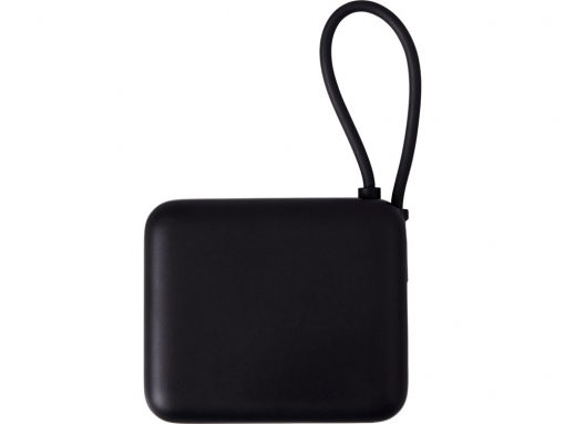 Внешний аккумулятор со встроенным кабелем «Liri», QC/PD, 10000 мАч