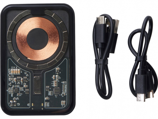 Беспроводной магнитный внешний аккумулятор с QCPD «MagnifIQ», 10000 мАч, 15 Вт