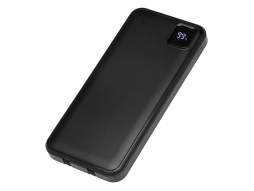 Внешний аккумулятор со встроенными кабелями «Фрэйм», 10000 мАч